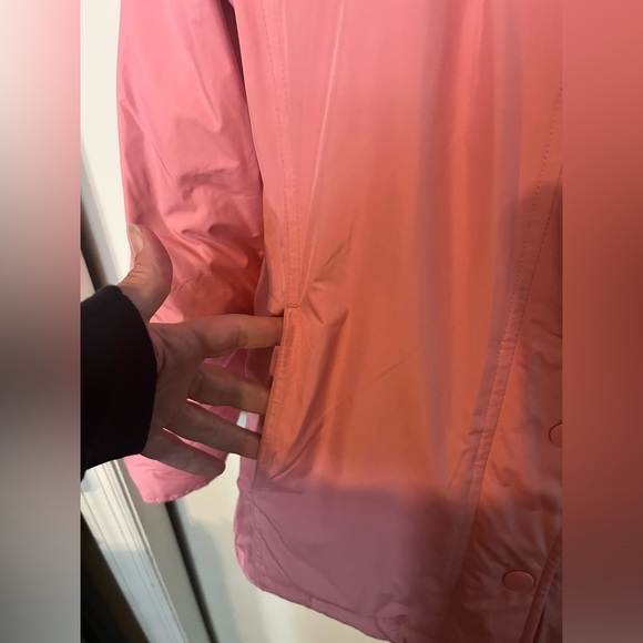 Gap Hooded Down Winter Jacket Pink Sz Medium - Picture 2 of 16